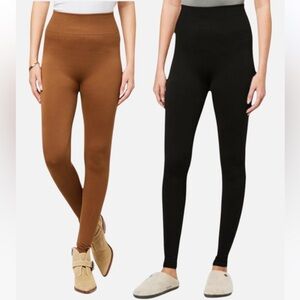 Rhonda Shear‎ 2-pack Fleece-Lined NWT Legging Plus size P3X